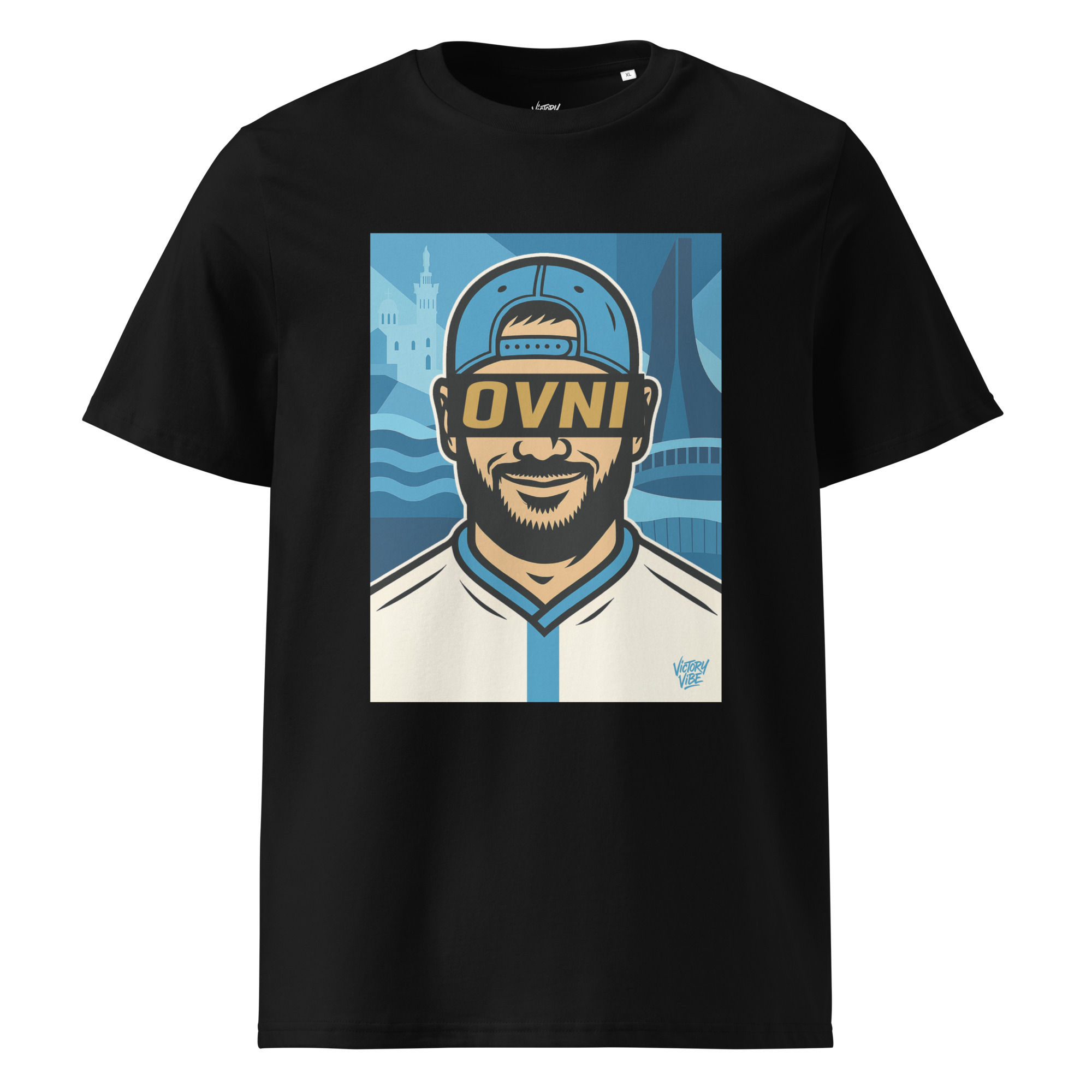 T-shirt OVNI Marseillais - Fond Marseille - Victory Vibe
