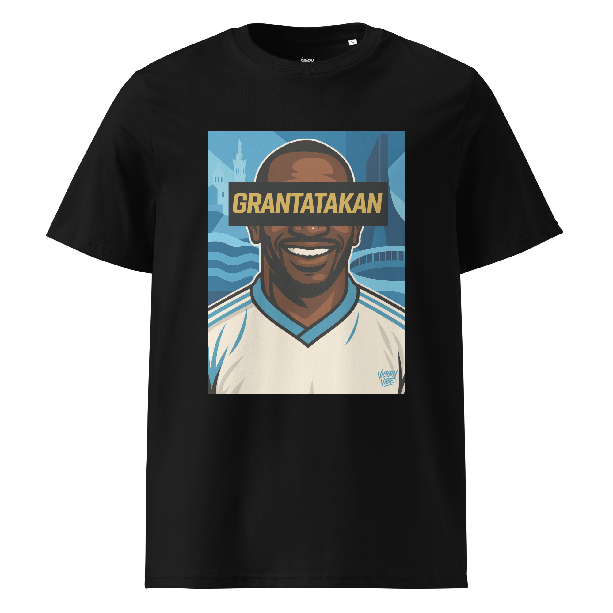 T-shirt GRANTATAKAN Marseillais Sénégalais - Fond Marseille - Victory Vibe
