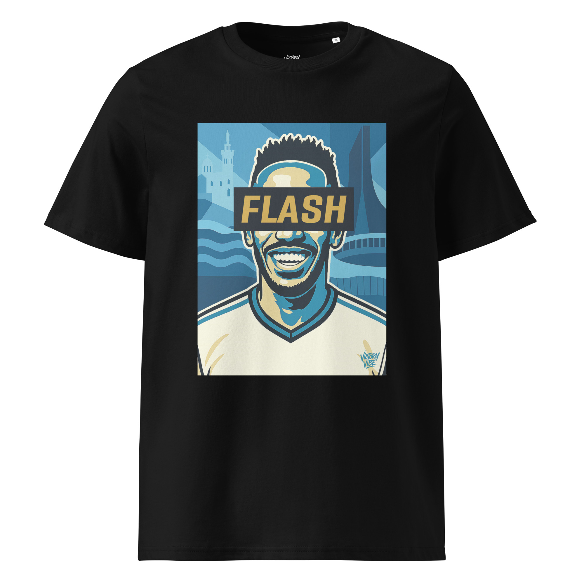 T-shirt FLASH Marseillais - Fond Marseille - Victory Vibe