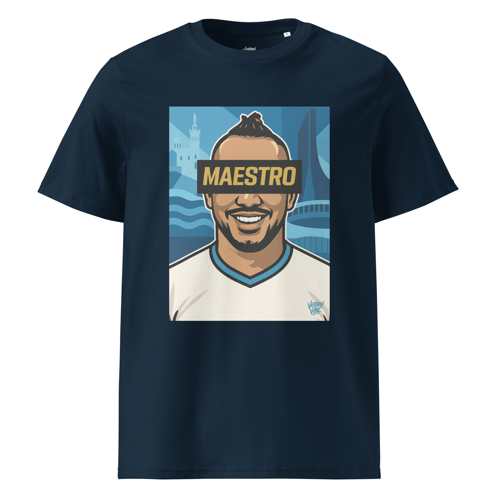 T-shirt MAESTRO Marseillais  - Fond Marseille - Victory Vibe – Image 2
