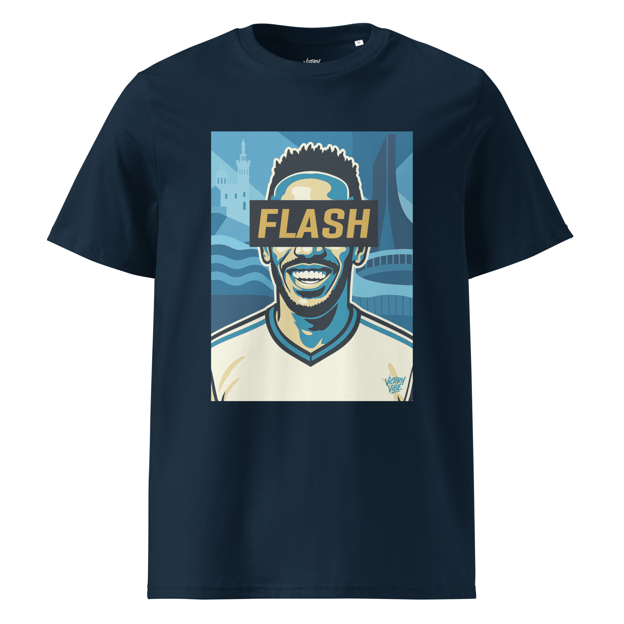 T-shirt FLASH Marseillais - Fond Marseille - Victory Vibe – Image 2