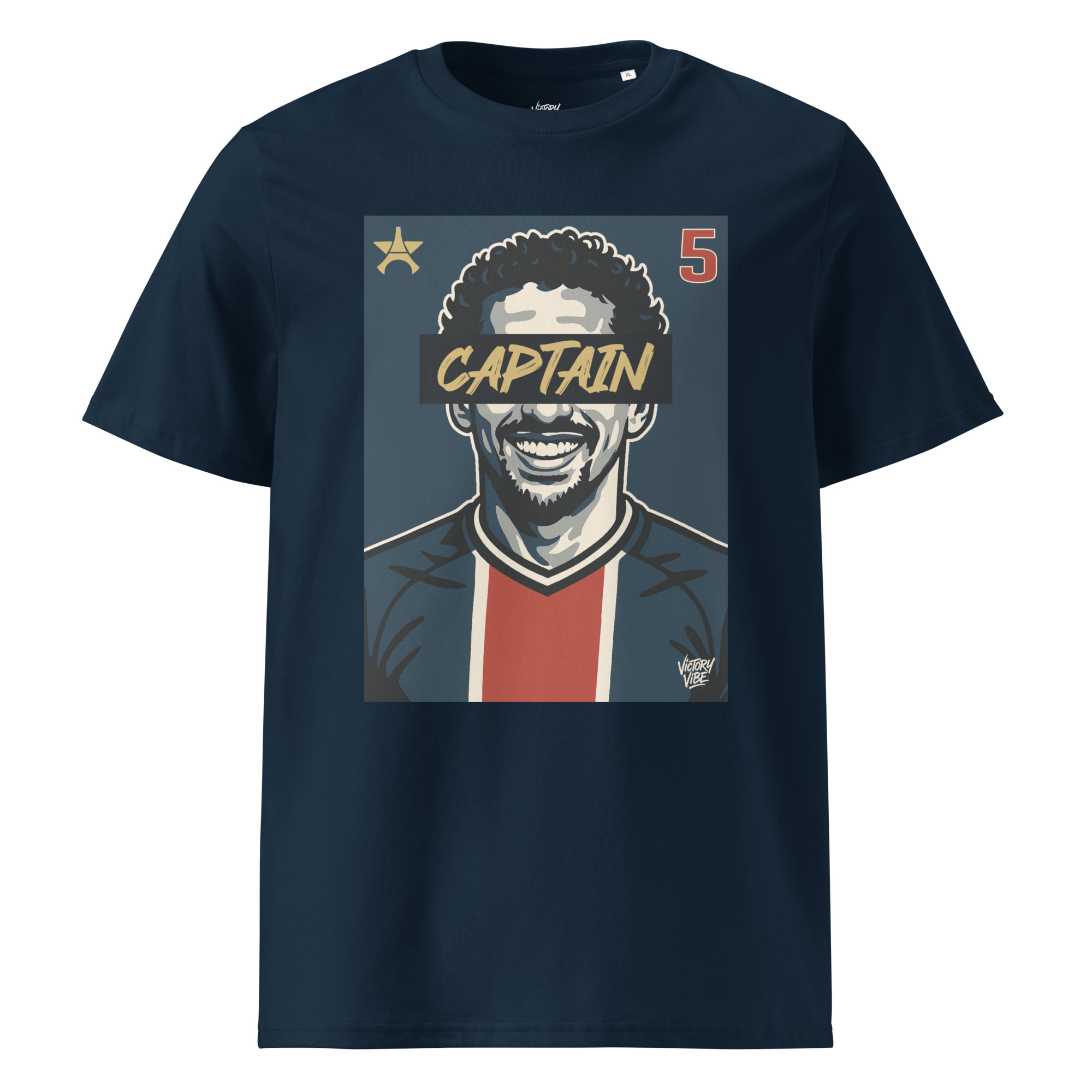 T-shirt CAPTAIN Parisien 2025 - Victory Vibe – Image 2