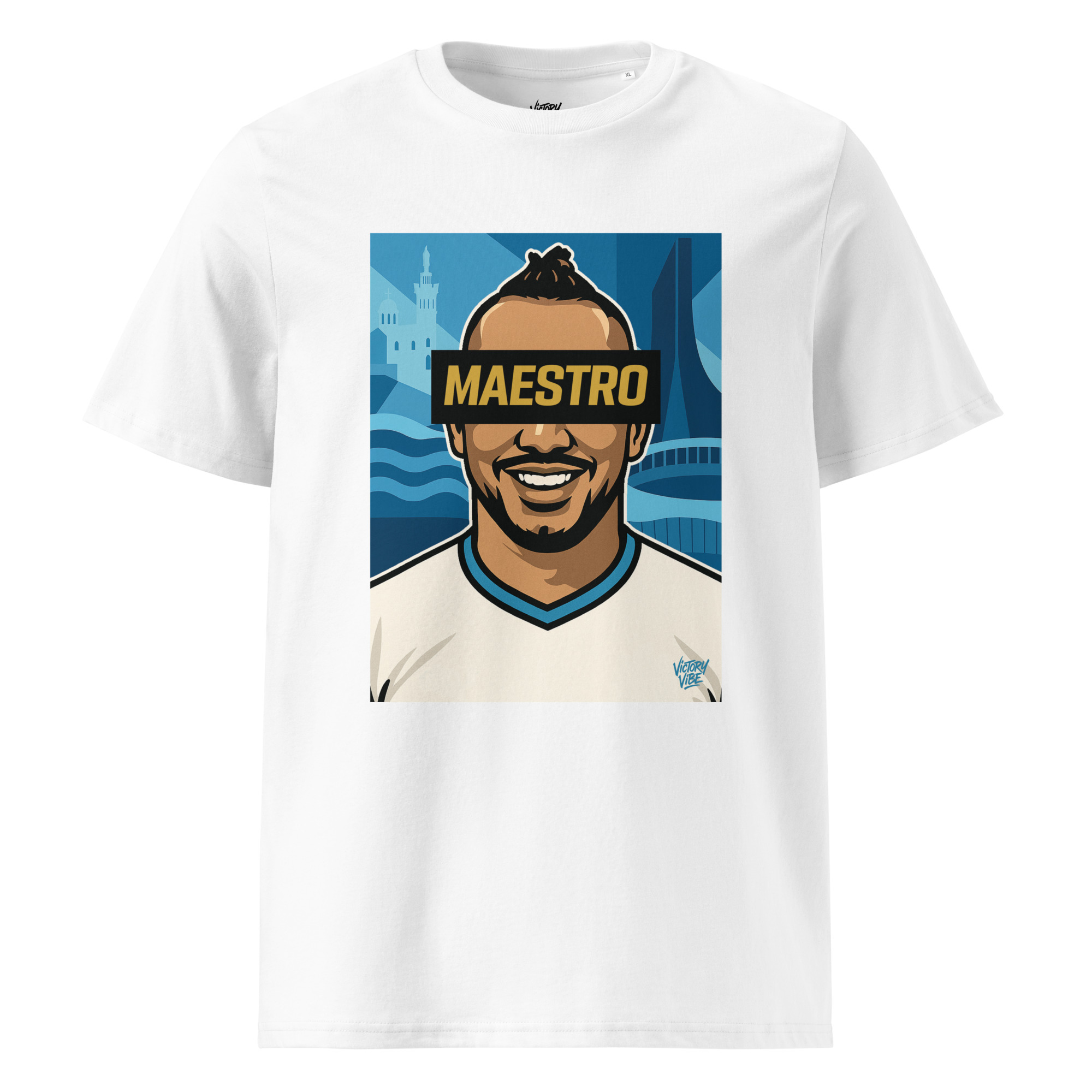 T-shirt MAESTRO Marseillais  - Fond Marseille - Victory Vibe – Image 3