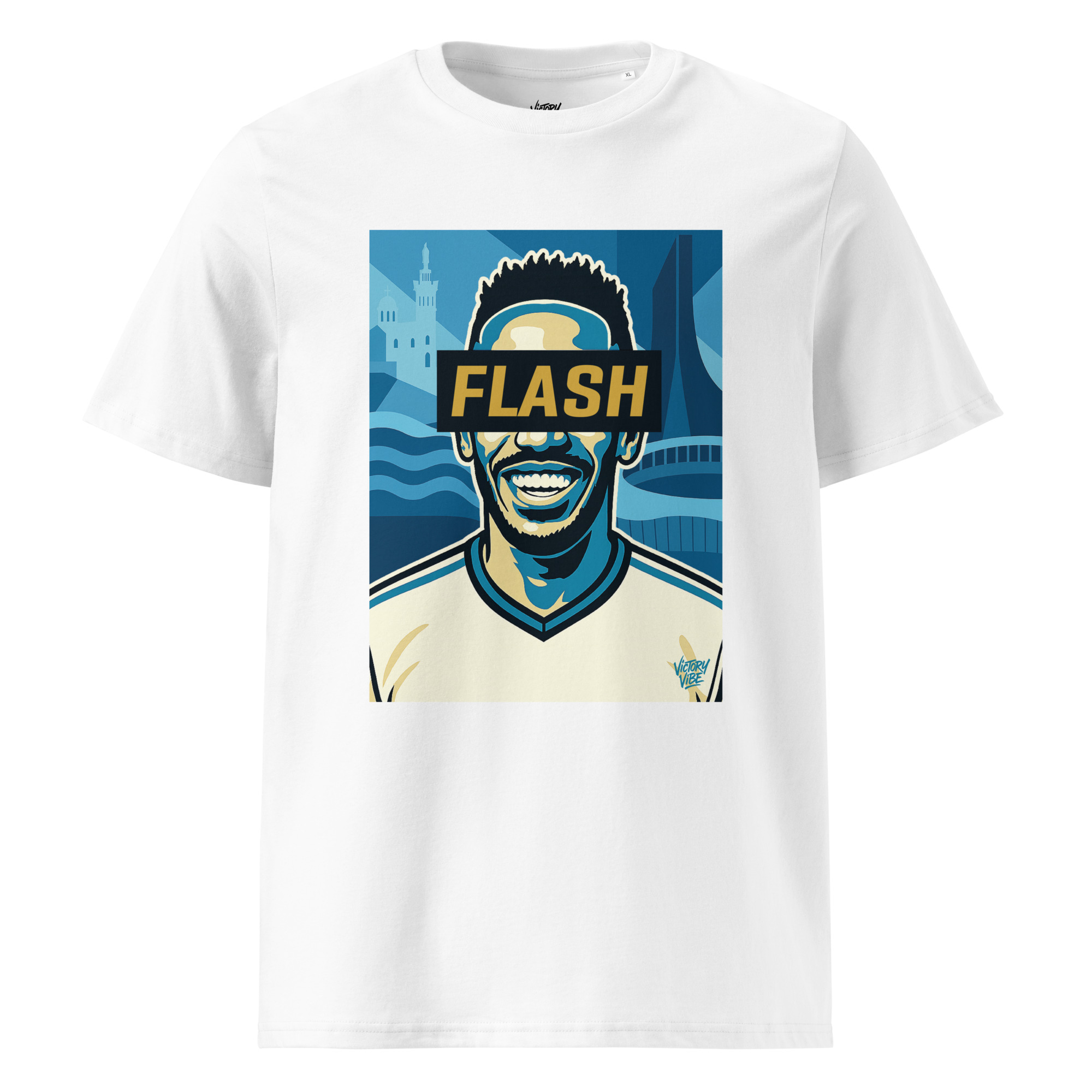 T-shirt FLASH Marseillais - Fond Marseille - Victory Vibe – Image 3