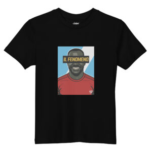 T-shirt ENFANT IL FENOMENO Marseillais - Fond bleu et blanc - Victory Vibe