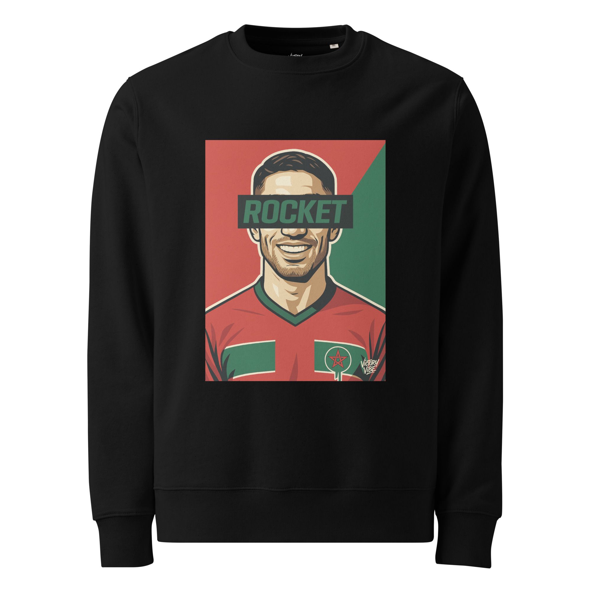 Sweatshirt ROCKET Marocain - Victory Vibe