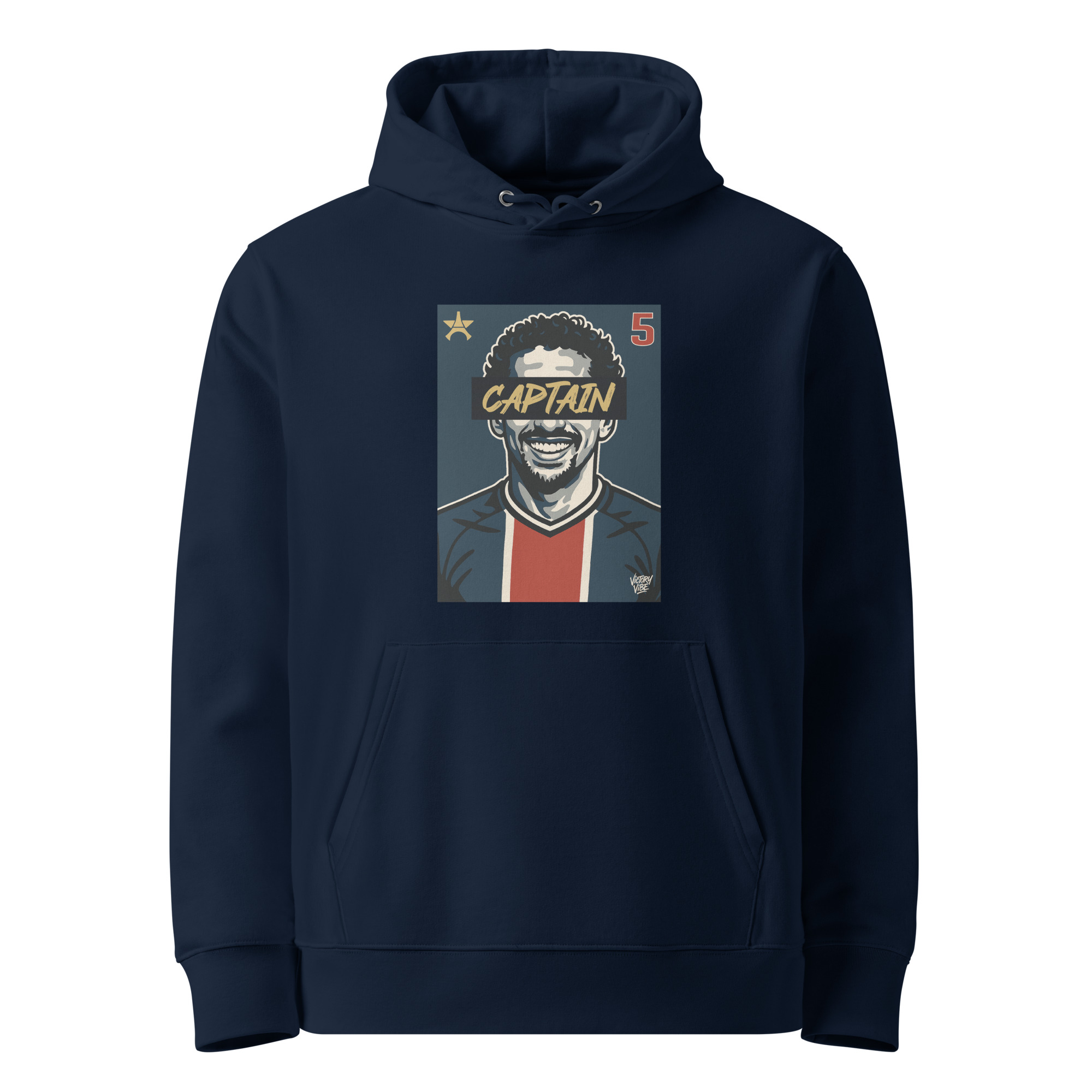 Sweat à capuche CAPTAIN Parisien 2025 - Victory Vibe – Image 2