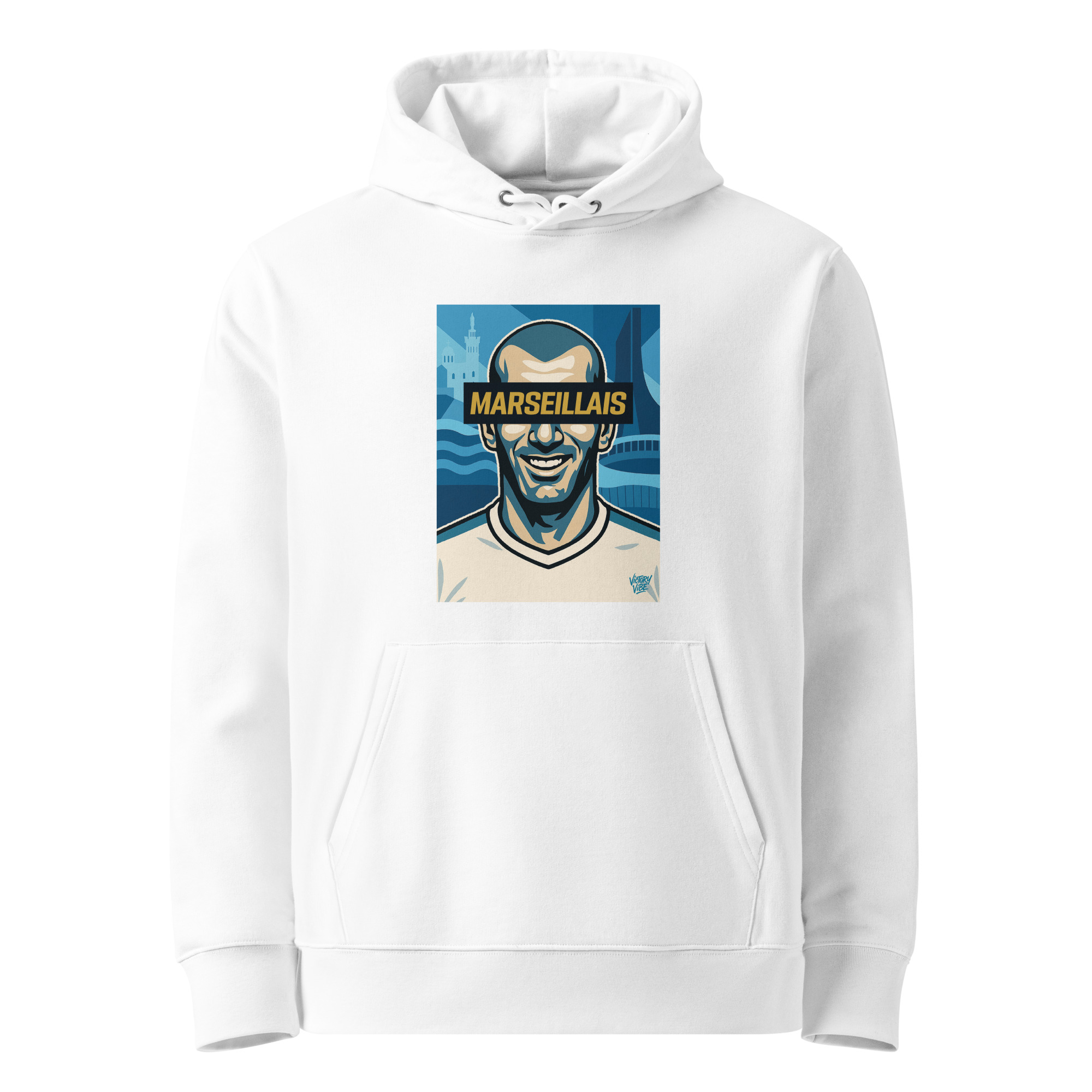 Sweat à capuche MARSEILLAIS - Fond Marseille - Victory Vibe – Image 4